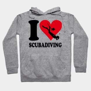 Love scuba Hoodie